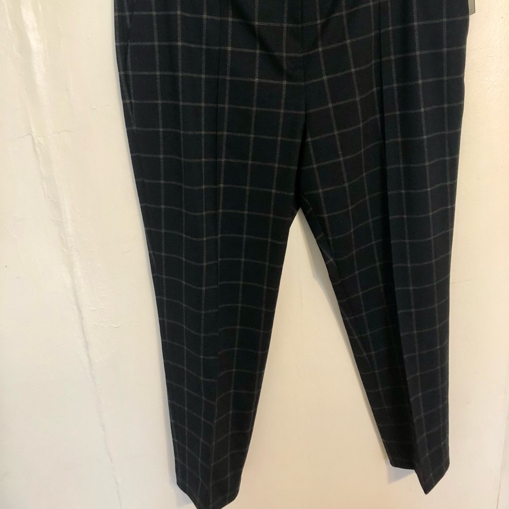 Tahari windowpane plaid Dress Pants